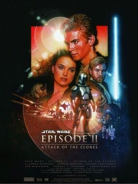 Star Wars Episode II: Poster Aprox Size 24x36 Inches